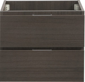 Fresca FCB8324GO Fresca Valencia 24" Gray Oak Wall Hung Modern Bathroom Cabinet