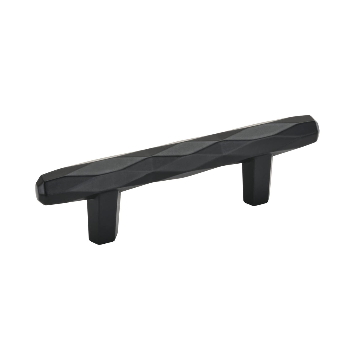 Amerock Cabinet Pull Black Bronze 3 inch (76 mm) Center to Center St. Vincent 1 Pack Drawer Pull Drawer Handle Cabinet Hardware