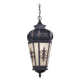 Livex Lighting 2195-07 Berkshire 1-Light Outdoor Hanging Lantern, Bronze