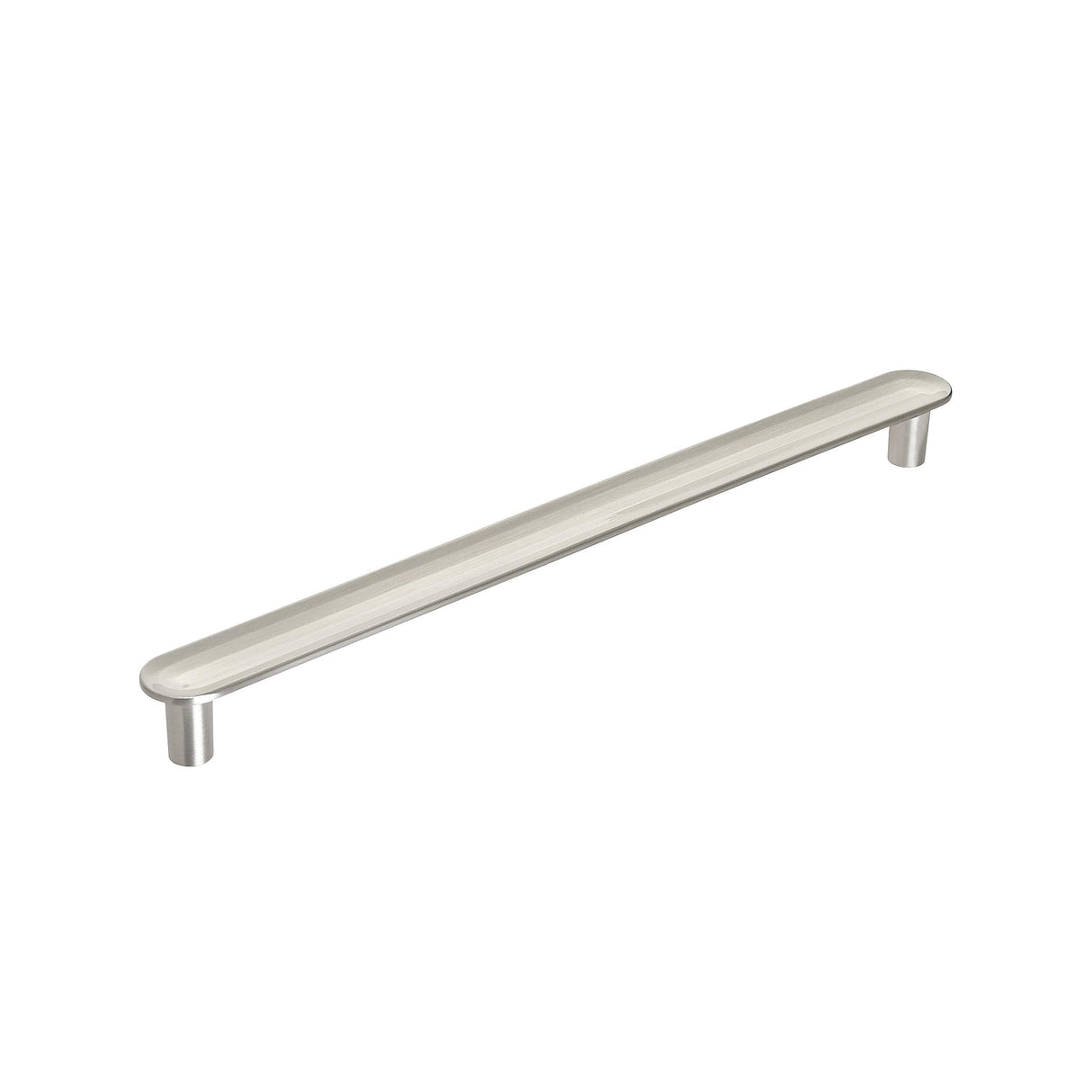 Amerock Cabinet Pull Satin Nickel 7-9/16 inch (192 mm) Center to Center Concentric 1 Pack Drawer Pull Drawer Handle Cabinet Hardware