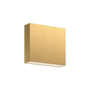 Kuzco AT67006-BG MICA 6" LED ALL-TERIOR DOWN ONLY WALL VANITY BRUSHED GOLD 6W 120VAC WITH DRIVER 3000K 90CRI