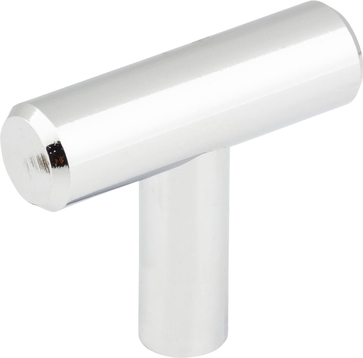 Elements 40PC 1-9/16" Overall Length Polished Chrome Naples Cabinet "T" Knob