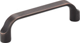Elements 239-96BC 96 mm Center-to-Center Brushed Chrome Brenton Cabinet Pull