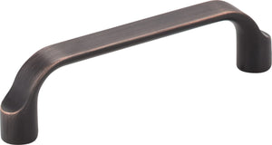 Elements 239-96BC 96 mm Center-to-Center Brushed Chrome Brenton Cabinet Pull
