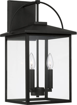 Capital Lighting 948031BK Bryson 3 Light Outdoor Wall Lantern Black