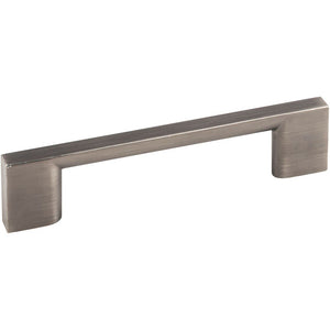 Jeffrey Alexander 635-96BNBDL 96 mm Center-to-Center Brushed Pewter Square Sutton Cabinet Bar Pull