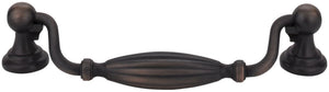 Jeffrey Alexander 718-128DACM 128 mm Center-to-Center Gun Metal Glenmore Cabinet Drop Pull