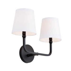 Capital Lighting 119321MB-674 Dawson 2 Light Vanity Matte Black