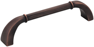 Jeffrey Alexander Z281-128DBAC 128 mm Center-to-Center Brushed Oil Rubbed Bronze Cordova Cabinet Pull