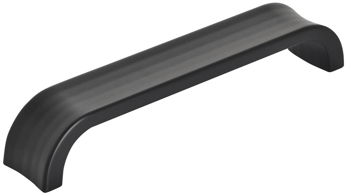 Amerock Cabinet Pull Matte Black 5-1/16 inch (128 mm) Center to Center Concentric 1 Pack Drawer Pull Drawer Handle Cabinet Hardware