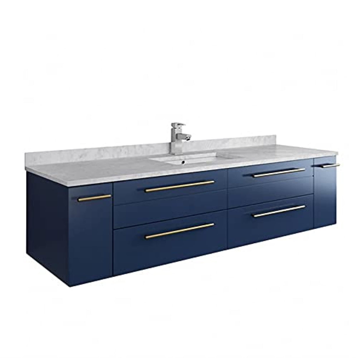 Fresca FCB6160RBL-UNS-CWH-U Modern Bathroom Vanity