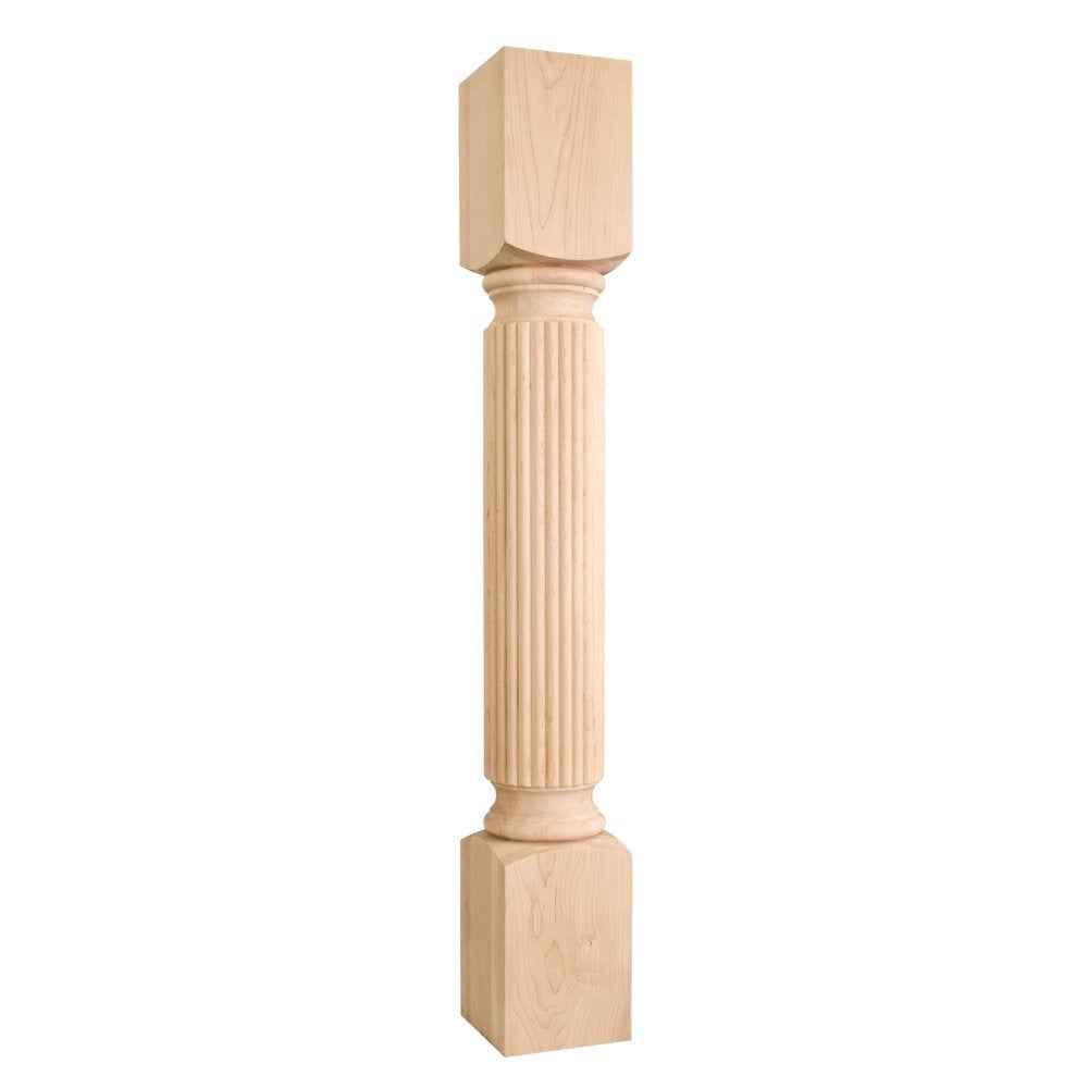Hardware Resources P20-5-42-HMP 5" W x 5" D x 42" H Hard Maple Reed Post