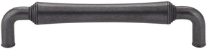 Jeffrey Alexander 537-128NI 128 mm Center-to-Center Polished Nickel Barrel Bremen 2 Cabinet Pull