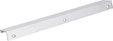 Elements A500-10BC 10" Overall Length Brushed Chrome Edgefield Cabinet Tab Pull