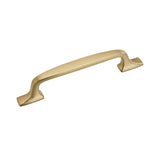Amerock Cabinet Pull Champagne Bronze 5-1/16 inch (128 mm) Center to Center Highland Ridge 1 Pack Drawer Pull Drawer Handle Cabinet Hardware