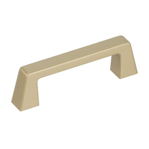 Amerock Cabinet Pull Golden Champagne 3 inch (76 mm) Center to Center Blackrock 1 Pack Drawer Pull Drawer Handle Cabinet Hardware