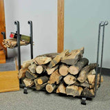 Enclume LR1A HS Large Rectangle Fireplace Log Rack HS