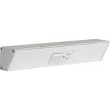 Task Lighting TRS12-1W-WT 12" TR Switch Series Angle Power Strip, Single Switch, White Finish, White Switch and Receptacles