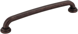 Jeffrey Alexander 527-160DMAC 160 mm Center-to-Center Distressed Oil Rubbed Bronze Bremen 1 Cabinet Pull