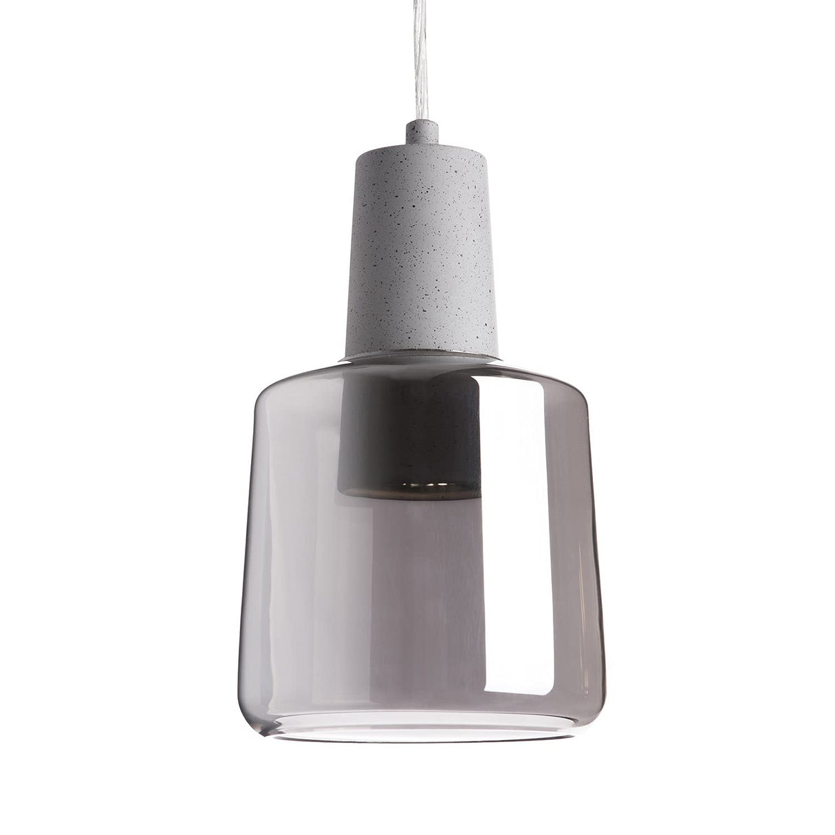 Kuzco PD12506-SM SAMSON 6" PD Smoked Glass 120V ELV LED 3000K 90CRI 9W