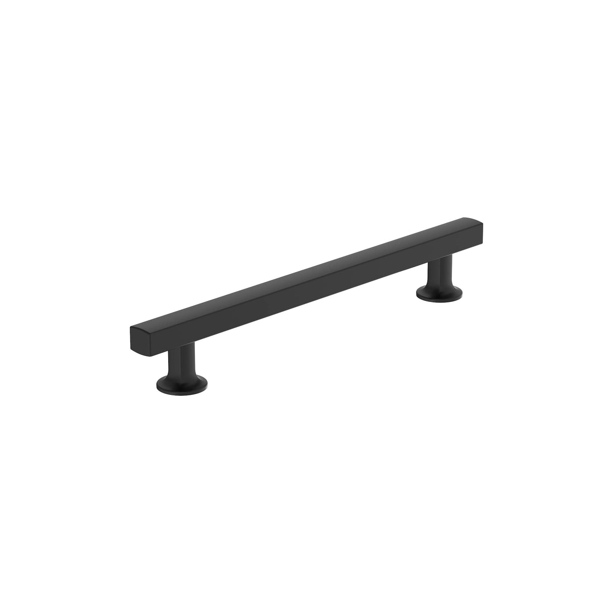 Amerock Corp BP37106MB Everett Pull, 6-5/16 in (160 mm) Center-to-Center, Matte Black