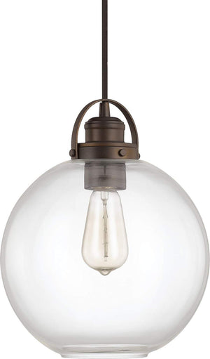 Capital Lighting 4641BB-136 Dean 1 Light Pendant Burnished Bronze