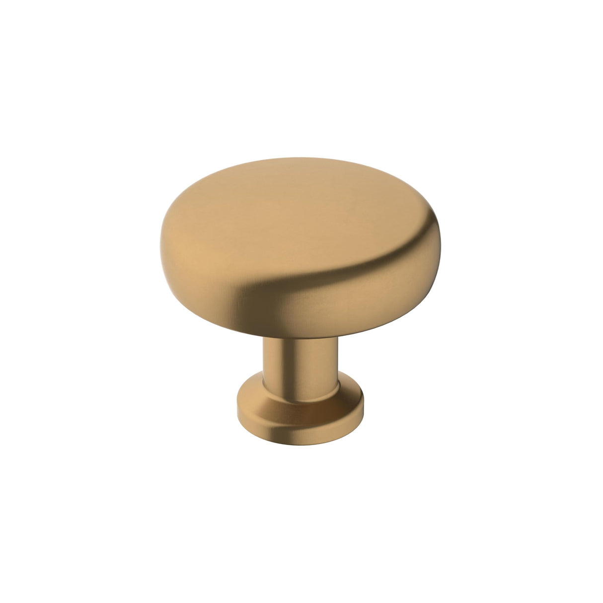 Amerock Cabinet Knob Champagne Bronze 1-1/4 inch (32 mm) Diameter Factor 1 Pack Drawer Knob Cabinet Hardware