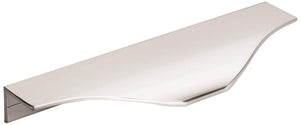 Amerock Cabinet Edge Pull Polished Chrome 4-9/16 inch (116 mm) Center to Center Aloft 1 Pack Drawer Pull Drawer Handle Cabinet Hardware