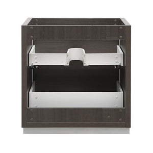 Fresca FCB8430GO Fresca Valencia 30" Gray Oak Free Standing Modern Bathroom Cabinet