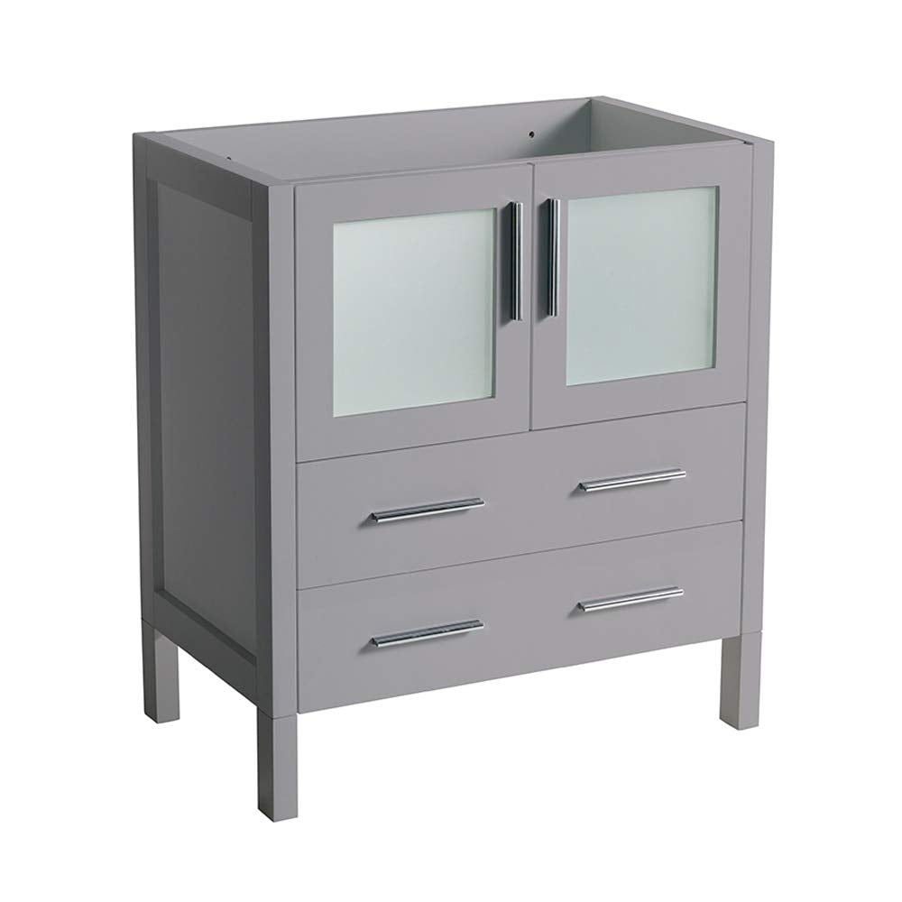 Fresca FCB6230GR Fresca Torino 30" Gray Modern Bathroom Cabinet