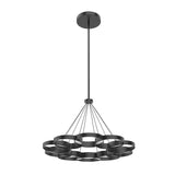 Kuzco CH90833-BK MAESTRO 33" CHANDELIER BLACK 75W 120VAC WITH LED DRIVER 3000K 90CRI