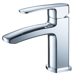 Fresca FFT9161CH Fresca Fiora Single Hole Mount Bathroom Vanity Faucet - Chrome