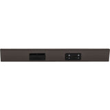 Task Lighting TRS18-2B-BZ-LS 18" TR Switch Series Angle Power Strip, Left Switches, Bronze Finish, Black Switches and Receptacles