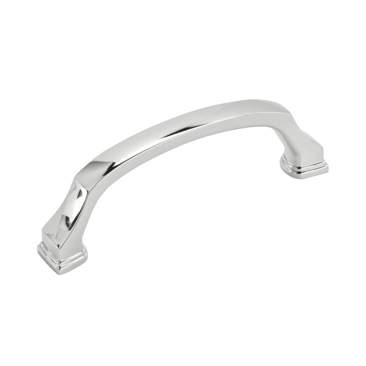 Amerock Cabinet Pull Polished Chrome 3-3/4 inch (96 mm) Center to Center Revitalize 1 Pack Drawer Pull Drawer Handle Cabinet Hardware