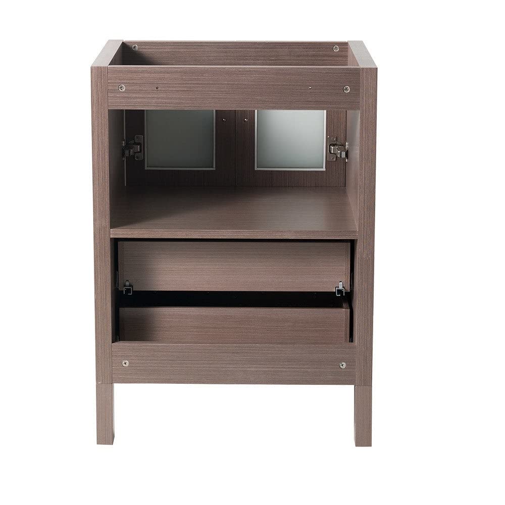 Fresca FCB6224GO Fresca Torino 24" Gray Oak Modern Bathroom Cabinet