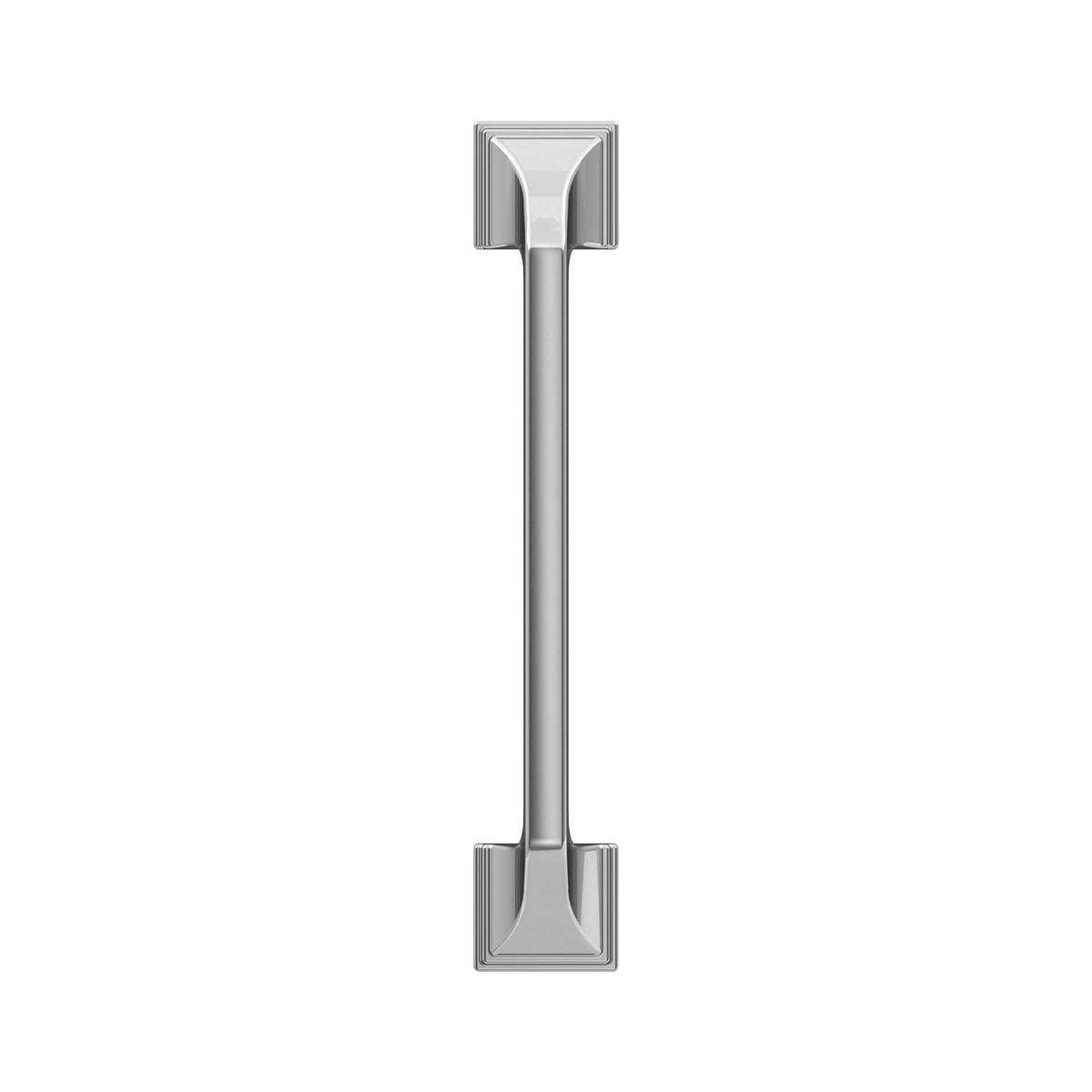 Amerock Cabinet Pull Polished Chrome 5-1/16 inch (128 mm) Center-to-Center Exceed 1 Pack Drawer Pull Cabinet Handle Cabinet Hardware