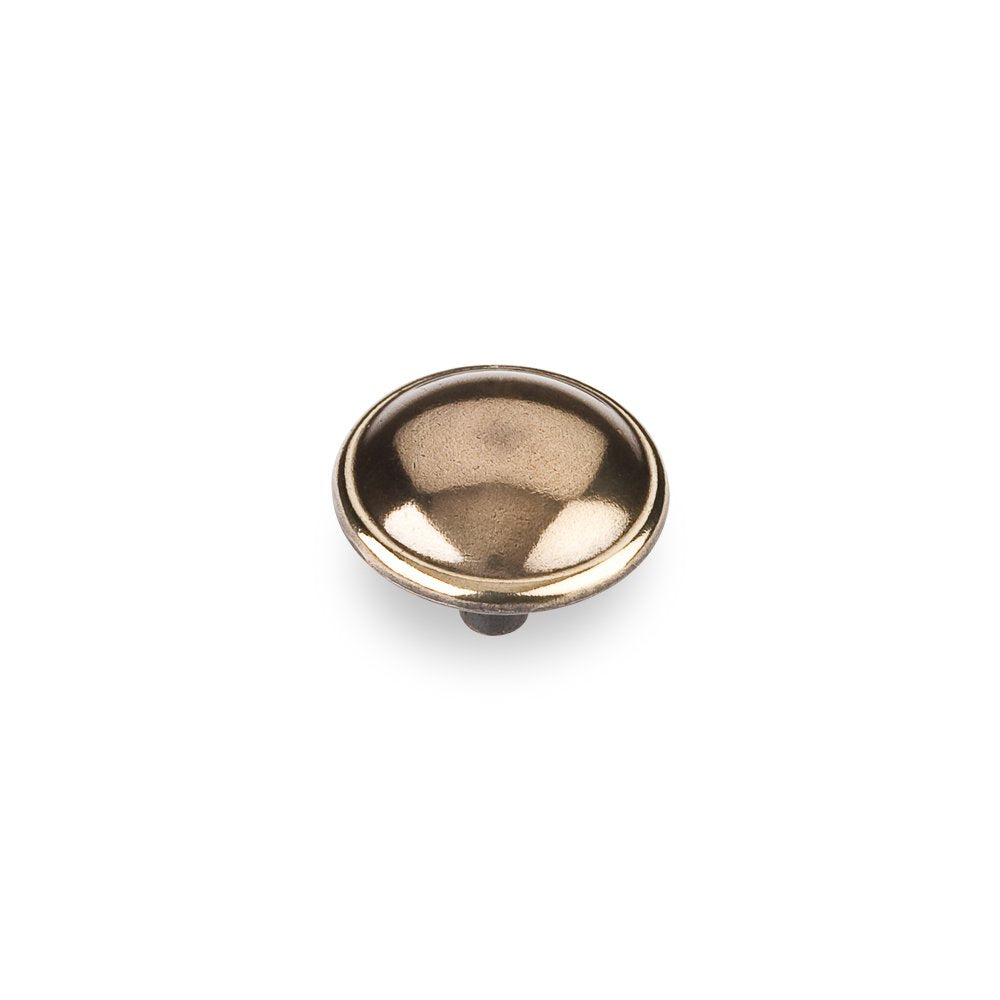 Elements WK150-AB 1-1/4" Diameter Brushed Antique Brass Kingsport Cabinet Mushroom Knob