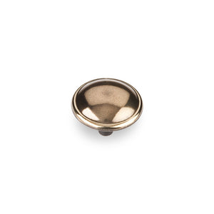 Elements WK150-AB 1-1/4" Diameter Brushed Antique Brass Kingsport Cabinet Mushroom Knob