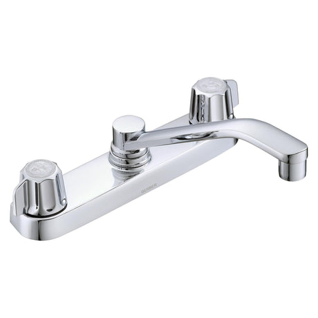Gerber G0742406 Chrome Classics Two Handle Kitchen Faucet Deck Plate MOUNTED...