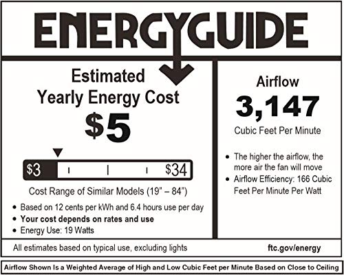 Matthews Fan LW-MWH-BK Lindsay ceiling fan in Matte White finish with 52" solid matte black wood blades and eco-friendly, dimmable LED light kit.