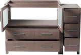 Fresca FCB62-3612GO Fresca Torino 48" Gray Oak Modern Bathroom Cabinets