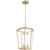 Alora PD317122NB DELPHINE PENDANT LED NATURAL BRASS 20W 120VAC WITH LED DRIVER 2700K 90CRI