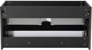 Fresca FCB8008BW Fresca Mezzo 36" Black Wall Hung Modern Bathroom Cabinet