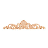 Hardware Resources ONL-01-20MP 20" W x 3/4" D x 4" H Hand Carved Maple Shell Onlay