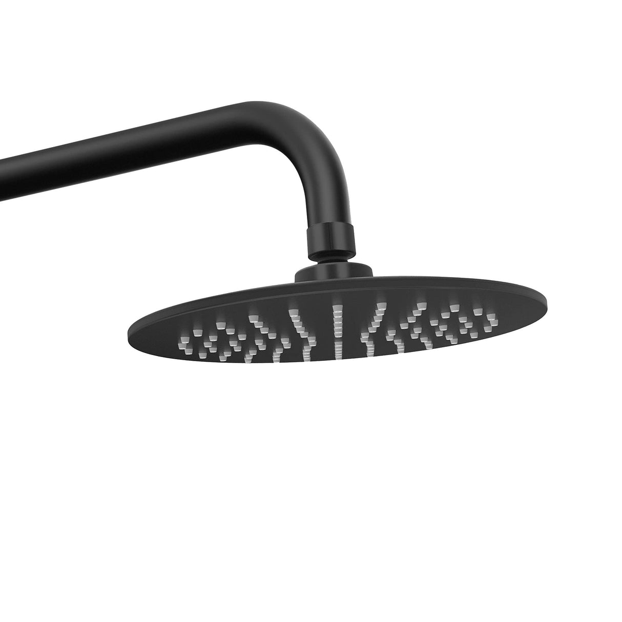 PULSE ShowerSpas 1052-MB Matte Black Aquarius Shower System, 2.5 GPM