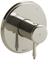 Retro 1/2" Therm & Pressure Balance Trim with 3 FunctionsPOLISHED NICKEL