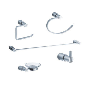 Fresca FAC0100 Fresca Magnifico 5-Piece Bathroom Accessory Set - Chrome
