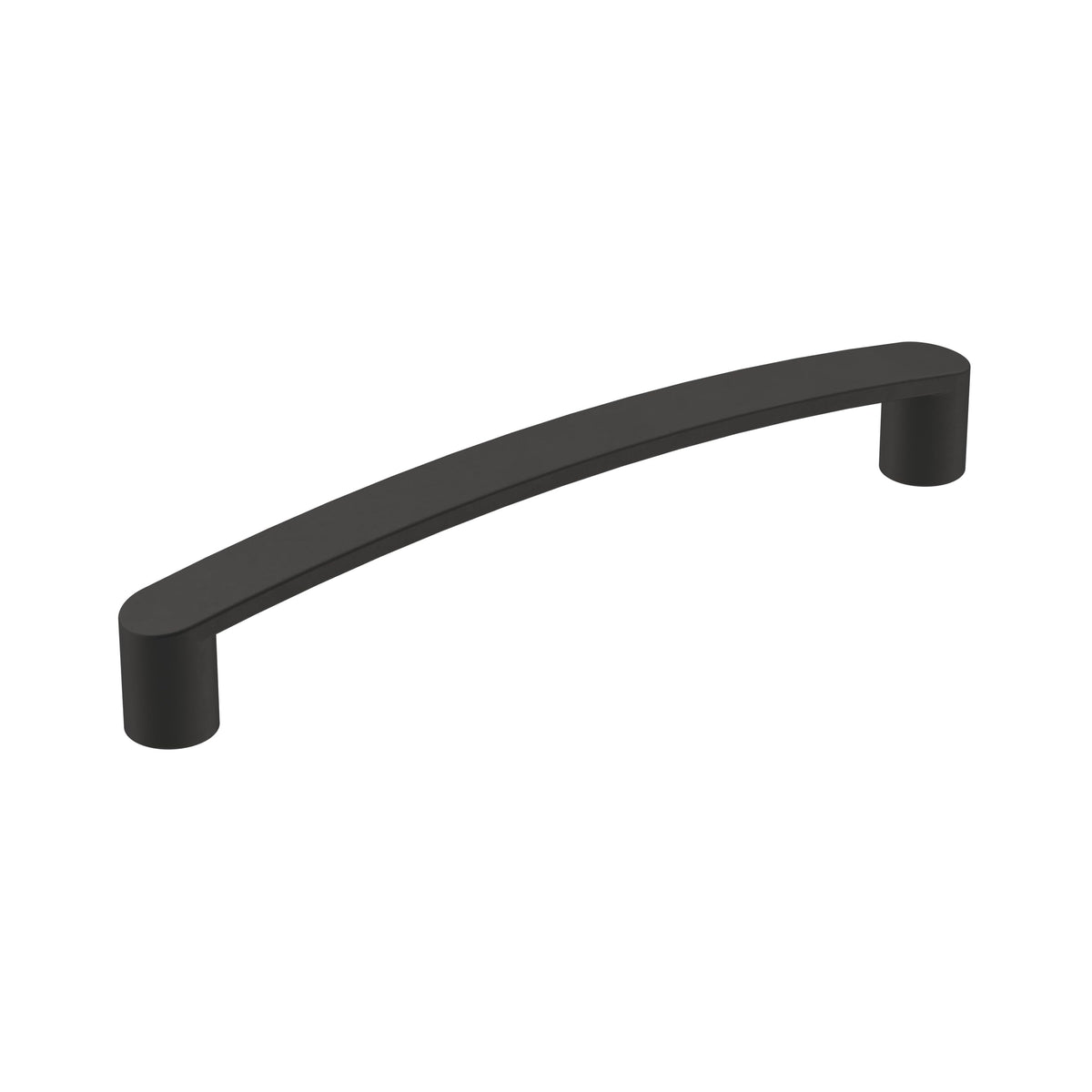 Amerock Cabinet Pull Matte Black 5-1/16 inch (128 mm) Center-to-Center Rift 1 Pack Drawer Pull Cabinet Handle Cabinet Hardware