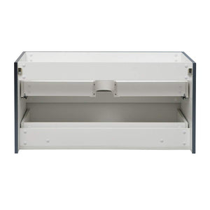 Fresca FCB8342GG Fresca Valencia 40" Dark Slate Gray Wall Hung Modern Bathroom Cabinet