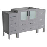 Fresca FCB62-123012GR Fresca Torino 54" Gray Modern Bathroom Cabinets